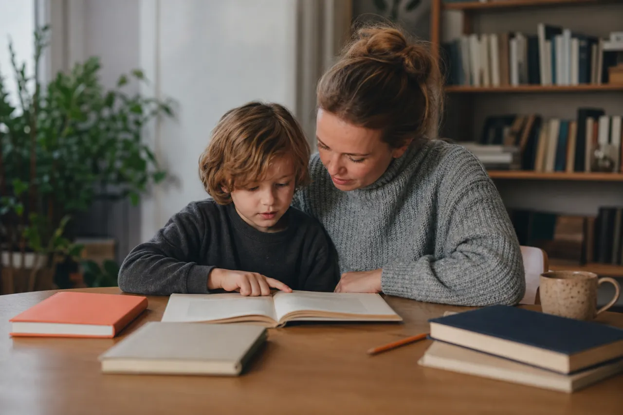 Barnböcker vid dyslexi: format som kan underlätta