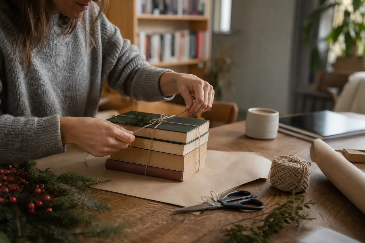Beställa böcker till present: leveranstid och inslagning