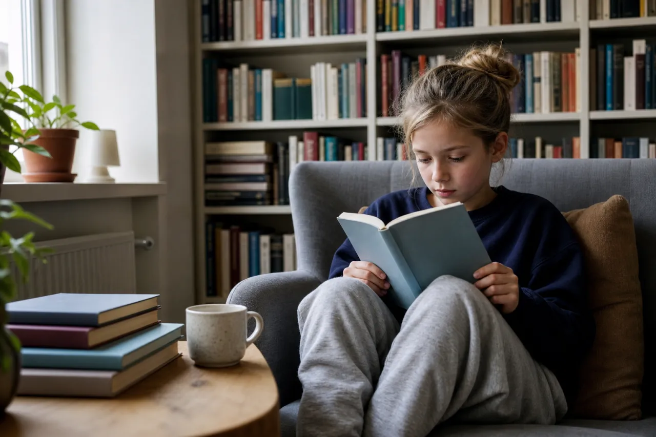 Böcker för 9–12-åringar: genre och svårighetsgrad före ålder
