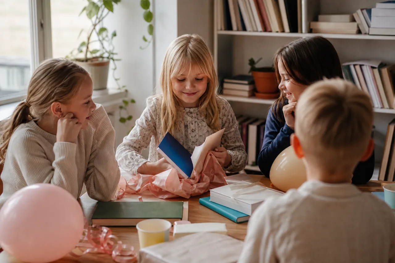 Böcker till barnkalas: bra present utan att chansa