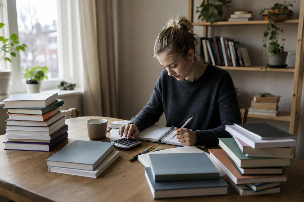Billigast kurslitteratur: så räknar du på totalpriset